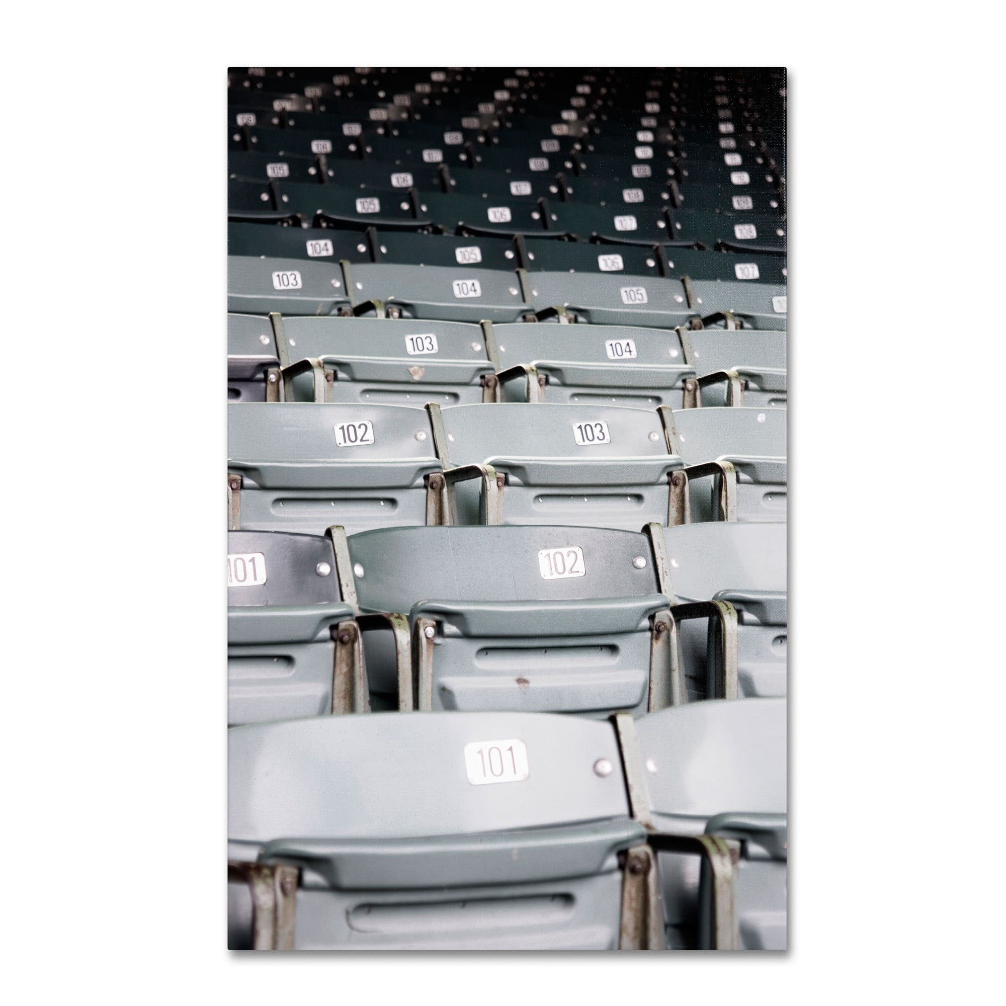 Trademark Fine Art "Wrigley Chicago" Canvas Art by Yale Gurney