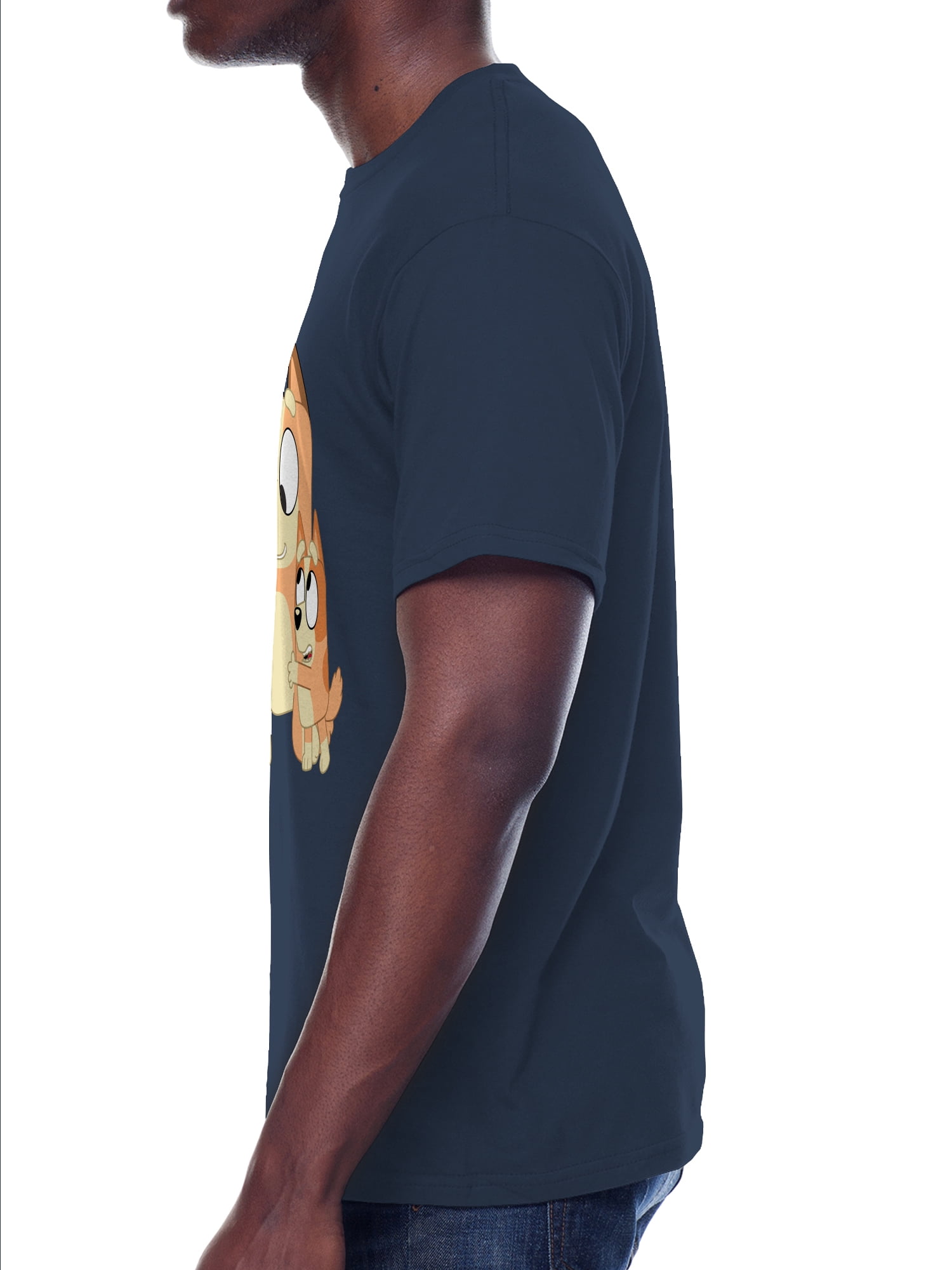 Bluey, Men's & Big Men's Graphic Tee, Hugs, Sizes S-3XL
