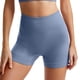 thumbnail image 1 of Gibobby Short Deportivo Pantalones cortos de cintura alta para mujer Fitness entrenamiento atlético correr Yoga pantalones cortos de gimnasio(Aqua, M), 1 of 4