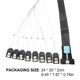 thumbnail image 5 of 0.5M PCI-E Slimline SAS SFF-8654 8I to 8X SATA Server Hard Drive Conversion Cable SFF-8654 74P to 8xSATA 7P Cord, 5 of 5