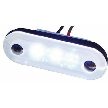 - Aqua Signal Santiago 12V 3-LED Accent Light for Indoor or Outdoor Use