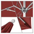thumbnail image 2 of California Umbrella Venture 7.5' Silver Market Umbrella in Red, 2 of 4