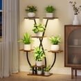 thumbnail image 2 of ed Corner Plant Stand with Grow Light Indoor/Outdoor Steel & Particleboard, 2 of 7