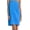 Aqua, variant on BY LORA Women's Bath Wrap Women's Bath Shower Dress with Adjustable Closure Lightweight Waffle Knee Length Body Wraps for Beach Spa Gym Bath Pool S-XXXL
