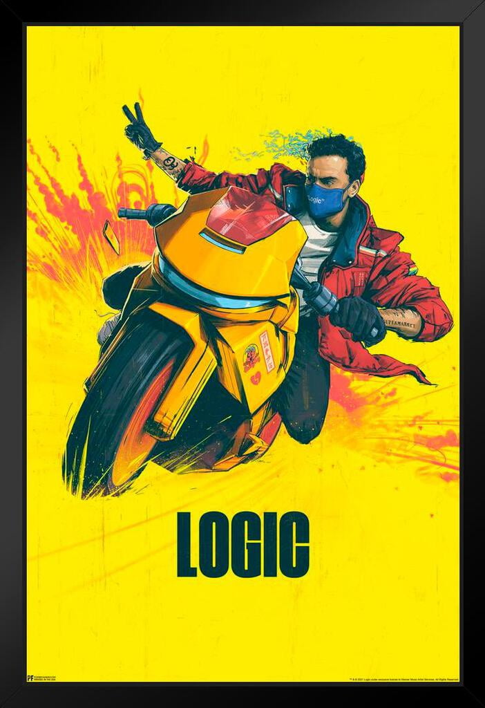 Logic Merch Confessions of a Dangerous Mind Tour Rap Posters Logic ...