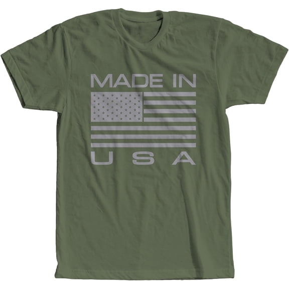 Made In USA Flag Patriotic American July 4th T-Shirt