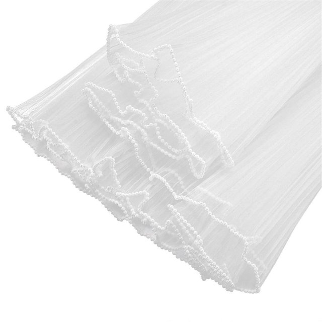 3pcs Bouquet Wrapping Paper, 11in X 4.5 Yards for Each Pearl Edge Flower Packaging Fabric, (White)