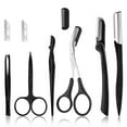 thumbnail image 1 of 9PCS Eyebrow Kit Universal Stainless Steel Eyebrow Grooming Set Eyebrow Scissors, 1 of 10