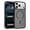 Black, variant on Moreoy Magnetic Matte Case Designed for iPhone 18 Pro Max, Compatible with MagSafe, Shockproof Drop Protection TPU Frame Skin Touch Feel Slim Translucent Acrylic Back Phone Cover,Light Blue