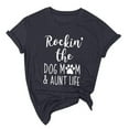thumbnail image 2 of Chemises à Manches Courtes pour Femmes Hauts d'Été Tendance 2023 T-Shirt Imprimé Mode Décontracté Blouse Imprimée, 2 of 4