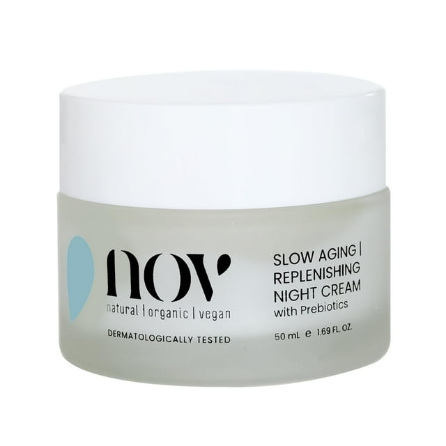Crema de noche NOV Slow Aging Regeneradora con aceite de rosa mosqueta 50 ml