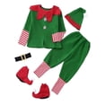 thumbnail image 4 of Navidad, ropa, accesorios para fotos, disfraz de cosplay para fiesta de máscaras, festival, actuación en el escenario, juego de rol Hombres 110cm, 4 of 9