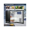 thumbnail image 2 of LUCKYERMORE 2.6 Cu.Ft. Mini Fridge With Freezer Compact Refrigerator Single Door Adjustable Thermostat Removable Shelves Reversible Dorm, 2 of 5
