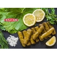 thumbnail image 5 of TAZAH California Style Turkish Grape Leaves in Jar  Vegan & Vegetarian  Perfect for Dolmas Stuffed Grape Leaves  Tender & Delicious  Net 32oz Drained 16oz, 5 of 10
