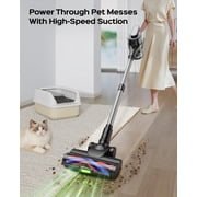 VACFORE Cordless Vacuum, Poweful Suction Stick Vacuum Cleaner