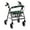 Leaf, variant on HELLHERO Violet Pansies Seat & Backrest Cover Set Rollator Walker Seat Back Cover and Cover Only Washable for Elder