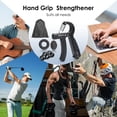 thumbnail image 3 of Bogykik Adjustable Hand Grip Strengthener Kit with Counter, 11-132 lbs Resistance, 5-Piece Forearm Exerciser Set with Finger Stretcher, Grip Ring and Stress Ball, 3 of 9