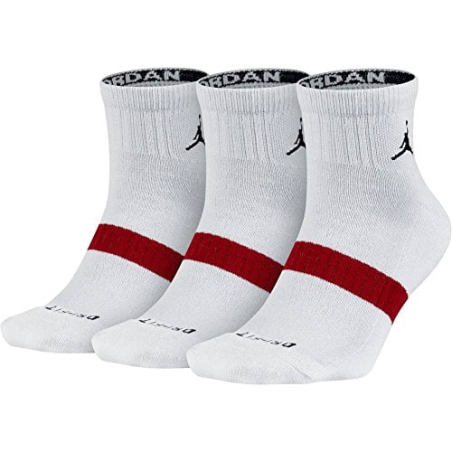 white jordan socks mens