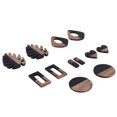 thumbnail image 1 of Resin Wood Pendants, Jewelry Pendants  Safe  For DIY Crafts For DIY Jewelry, 1 of 8