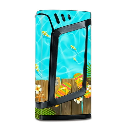 - Skins Decals For Smok Alien 220W Tc W/Grip-Guard / Flip Flops And Fish Summer