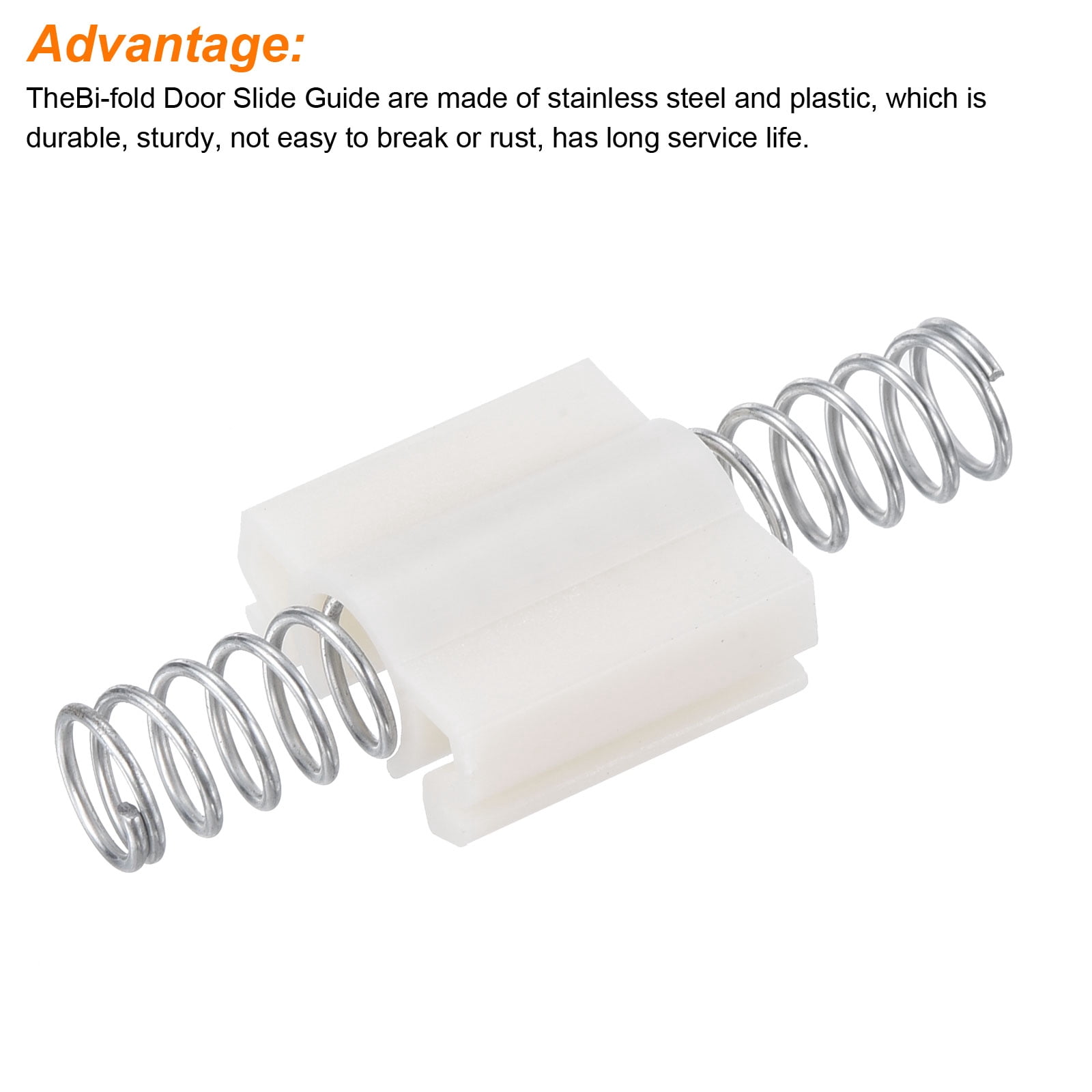 Unique Bargains Bifold Door Hardware Repair Kit for Sliding Closet Doors 4-Pack