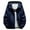 Dark Blue, variant on LYXSSBYX Winter Jackets for Men Clearance Men's Autumn Winter Casual Pure Color Plus Size Hoodie Zipper Outdoor Sport Coat