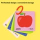 thumbnail image 4 of Tarjetas Flash Del Alfabeto Juguetes De Aprendizaje Preescolar Memoria Juegos Educativos Regalo Para Niños Noticed FN006267-00, 4 of 6