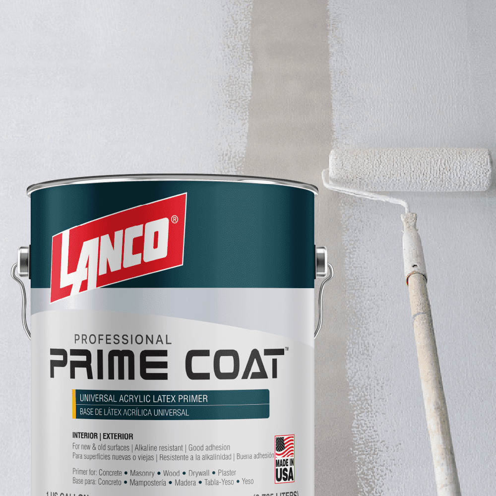 Lanco Prime Coat Acrylic Primer White, 1 Gallon