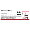 thumbnail image 4 of 1PC Roberts 5900 Ceramic Tile Adhesive, 4 of 4