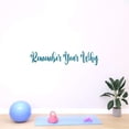 thumbnail image 3 of Boys Remember your Why Active Quotes & Sayings Wall Decal Decoration Teens Quote Inspirational Sticker for Bedroom Lasts Years and Easily Removable - Size: 40 In(W) x 8 In(H), 3 of 5