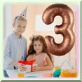 thumbnail image 5 of Jumbo Java 13th Celebration Balloon - Oversized Coffee Brown Number 13 Balloon Kit for Kids and Adults, Perfect for Birthdays and Anniversaries!, 5 of 5