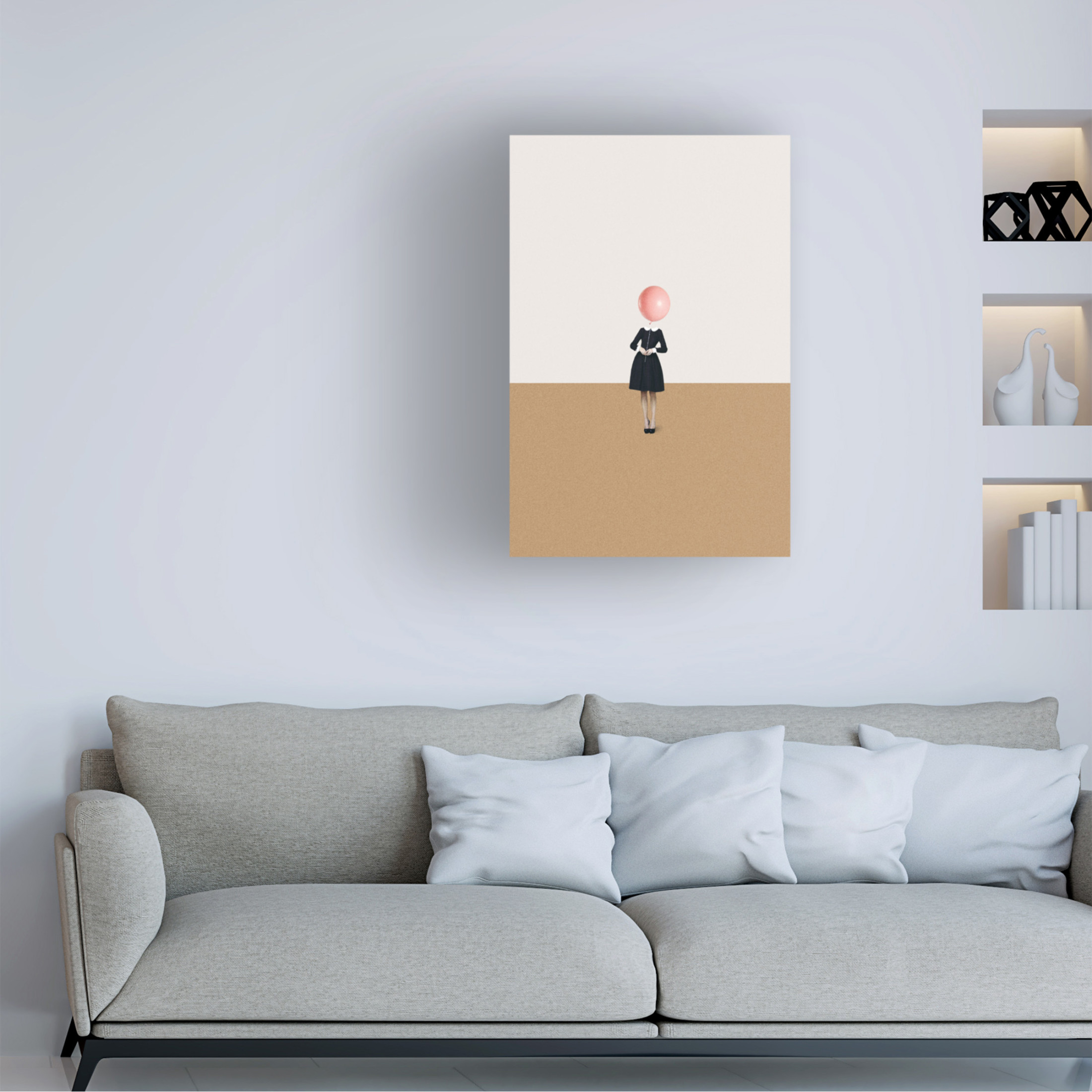 Trademark Fine Art Maarten Leon Obvious Imperfections Canvas Wall Art