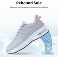thumbnail image 4 of GOOBON Wide Toe Box Shoes Women Arch Support Walking Shoes for Plantar Fasciitis Wide Width Orthotic Tennis Sneakers, 4 of 7