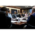 thumbnail image 2 of Cia Director David Petraeus Speaking During A National Security Meeting As Obama Listens. Situation Room Of The, 2 of 2