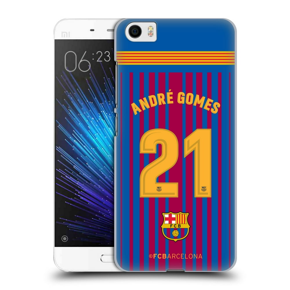 OFFICIAL FC BARCELONA 2017/18 HOME KIT 1 HARD BACK CASE
