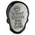 thumbnail image 2 of 2 oz Silver Skull - Monarch Precious Metals (Day of the Dead), 2 of 3