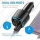 thumbnail image 3 of V5.0 Bluetooth FM Transmitter for Car, QC3.0 Charge & 7 RGB Color LED Backlit Wireless FM Radio Car Adapter, Support Siri Google, 3 of 4