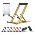 thumbnail image 2 of Portable Foldable Aluminum Alloy Phone Stand Universal Desktop Holder for Hands- Viewing, 2 of 4