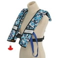 thumbnail image 5 of GOTGELIF Automatic Inflatable Life Jacket with Reflectors Safety Adult Life Jacket PFD Survival Buoyancy Life Vest for Boating Fishing Sailing Kayaking Surfing Paddling (Max Waist Size: 50''), 5 of 10