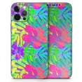 thumbnail image 5 of DesignSkinz Tropical Fluorescent v1 Full-Body Skin Decal Wrap Cover for iPhone 12 Pro, 5 of 9