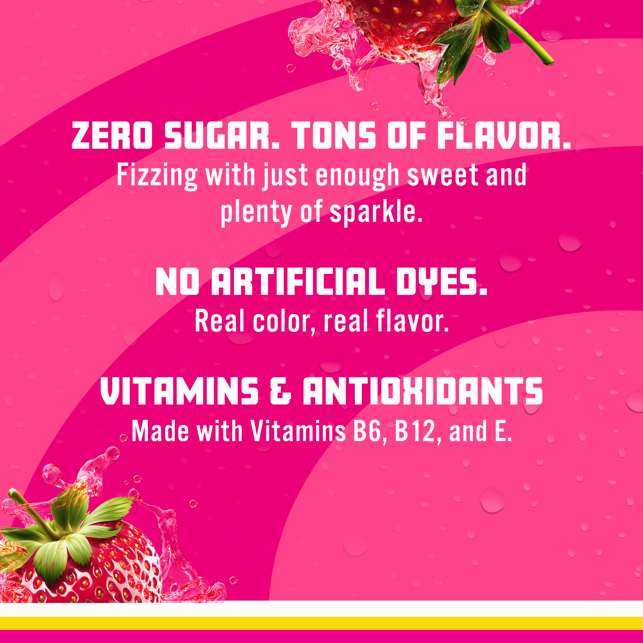 Sparkling Ice® Life Savers Strawberry 17oz bottle *Zero Sugar, Naturally Sourced Colors & Flavors*