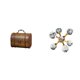 thumbnail image 1 of Joyero Vintage De Madera Con Figura De Esfera De Burbujas. Cofre Decorativo Moderno Para Guardar Anillos, Joyas Y Pequeños Objetos. Ideal Para Escritorio, Oficina, Estantería, Sala De Estar O, 1 of 8