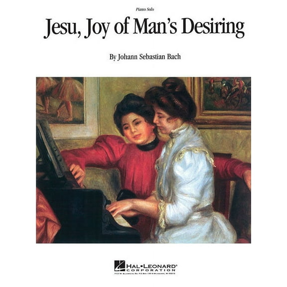 Jesu, Joy of Man's Desiring: Piano Solo (Paperback)
