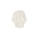 thumbnail image 1 of Camiseta henley semitransparente Aeropostale para mujer, blanquecino, extragrande Aeropostale henley, 1 of 1