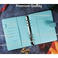 thumbnail image 3 of Photo card binder with 30 4-pocket card pages, 6 circular binders, A5 binder card collection book with 240 card slots, 3 of 7
