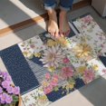 thumbnail image 4 of Pioneer Flower Floral Print Pattern Door Rugs,Washable Non Slip Door Mats Indoor,Decorative Door Mats,Entry Mat Indoor for Entrance,Bedroom,Kitchen,Bathroom,20"x32", 4 of 6