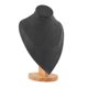thumbnail image 5 of Exhibición de joyas Busto de maniquí Busto de cadena Soporte con base Modelo de madera maciza Inicio 126x18x28cm, 5 of 8