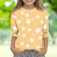 thumbnail image 1 of YUNAFFT T-shirts Imprimés Créatifs Décontractés pour Garçons et Filles Manches 3/4 Col Rond Style Décontracté, 1 of 5
