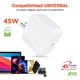 thumbnail image 5 of Cargador rapido AC HYPERGEAR USB-C PD 45W PPS universal, 5 of 8