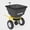 Yellow, variant on Wisykoke 110 LB Tow-Behind Broadcast Spreader, Adjustable Flow Lawn Spreader with Hitch & Hopper Cover, ATV Lawn Tractor Pull Behind Fertilizer & Grass Seed Spreader for Yard, Farm & Winter Ice Melt